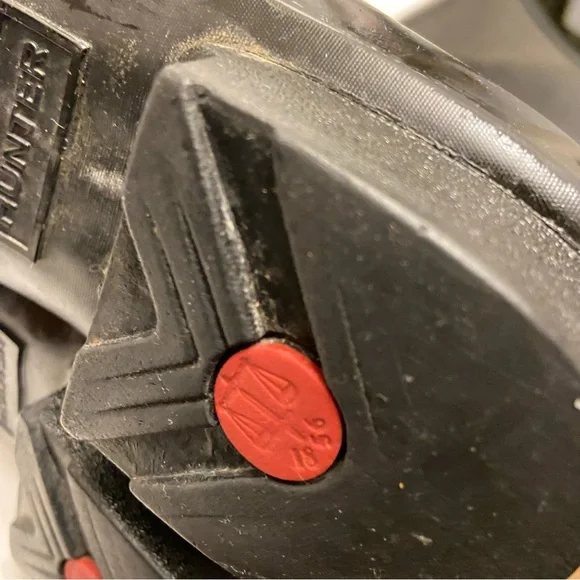 Hunter Original Tall Rain Boot in Dark Blue Size 9 - Picture 8 of 9